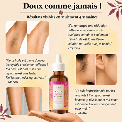 Huile de Cyperus Rotundus — Soin Anti-Repousse - Yunae Beauty CH