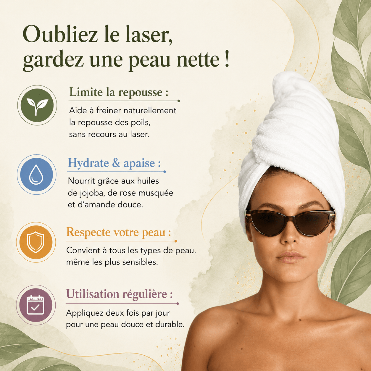 Huile de Cyperus Rotundus — Soin Anti-Repousse - Yunae Beauty CH