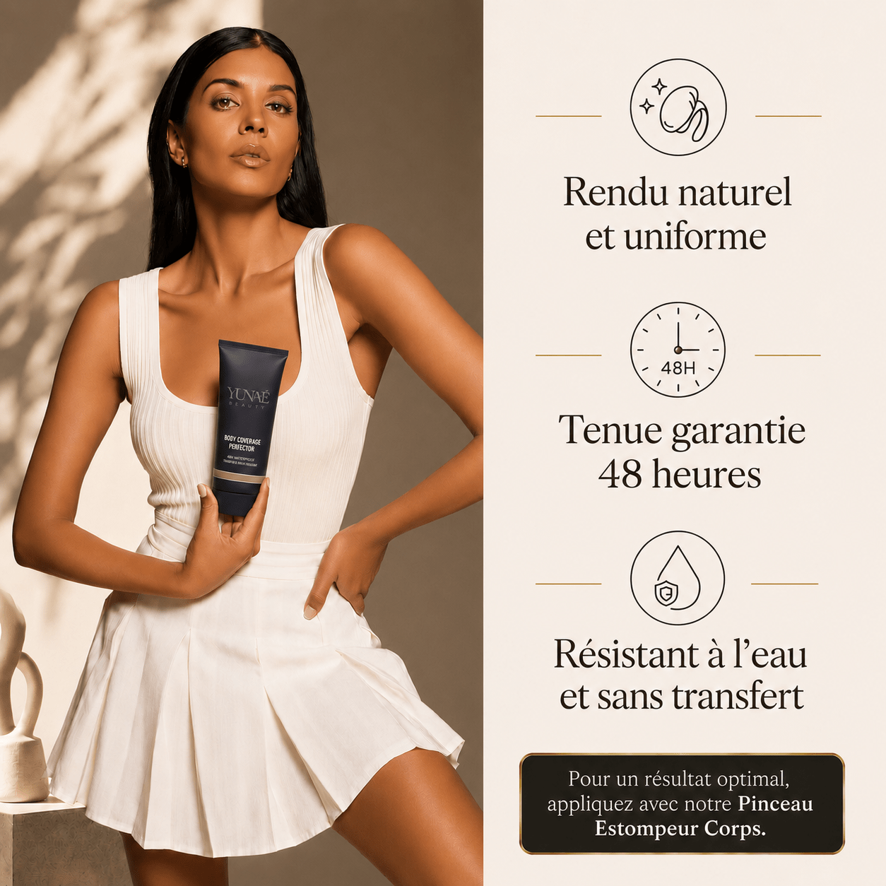 Le Perfecteur - Soin teinté corps - Yunae Beauty CH
