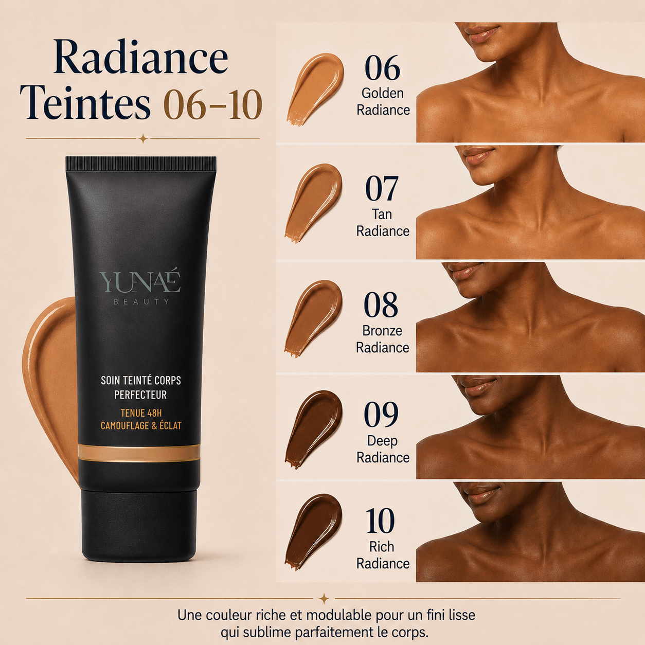 Le Perfecteur - Soin teinté corps - Yunae Beauty CH