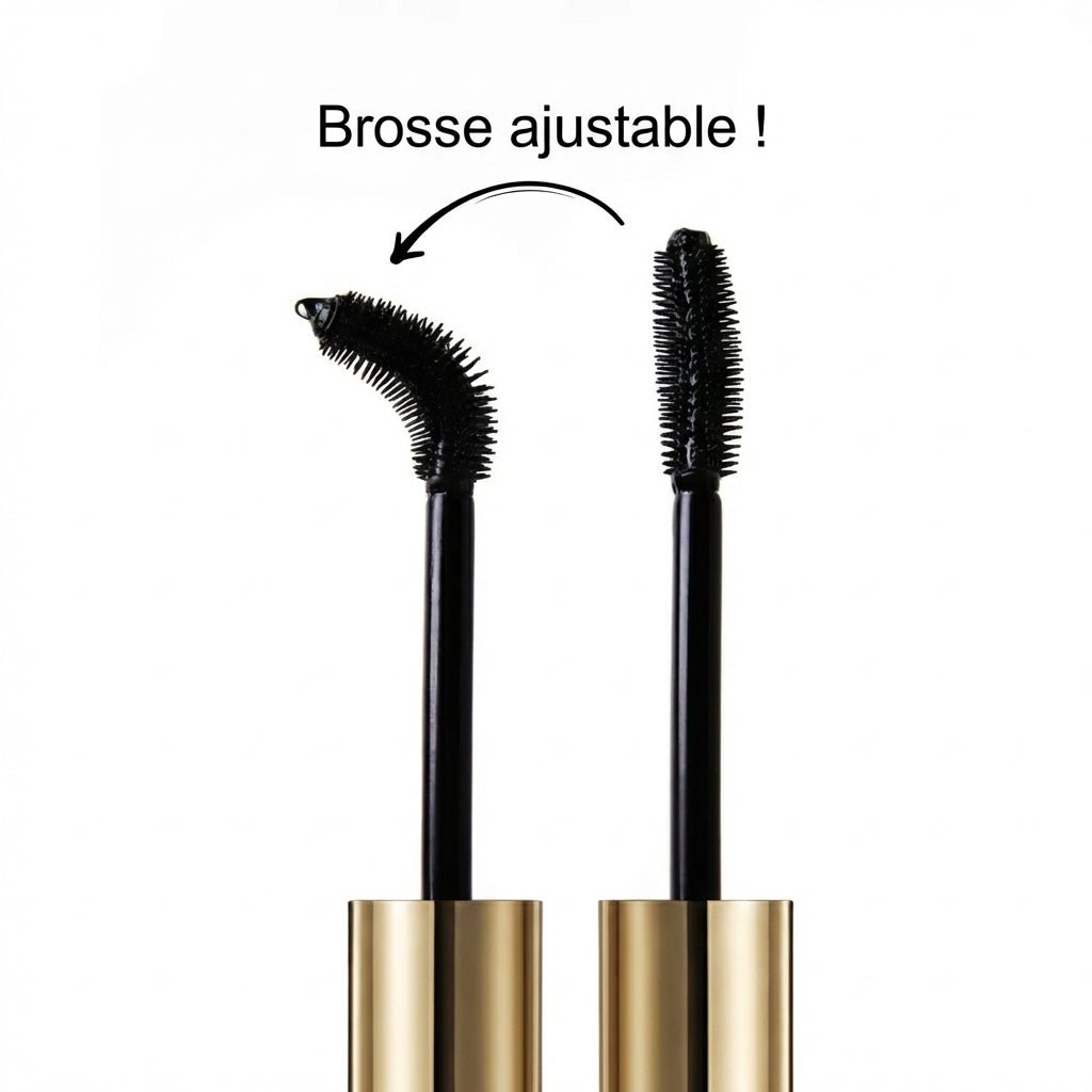 Mascara à Brosse Flexible — Volume & Précision - Yunae Beauty CH