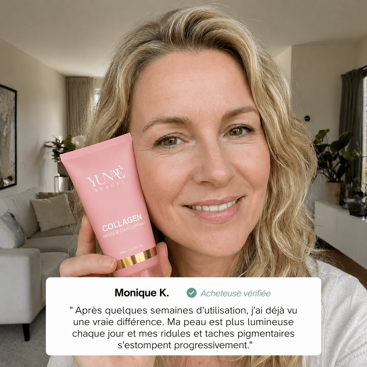 Masque au Bio-Collagène + Pinceau - Yunae Beauty CH