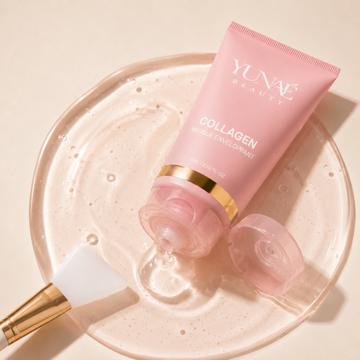 Masque au Bio-Collagène + Pinceau - Yunae Beauty CH