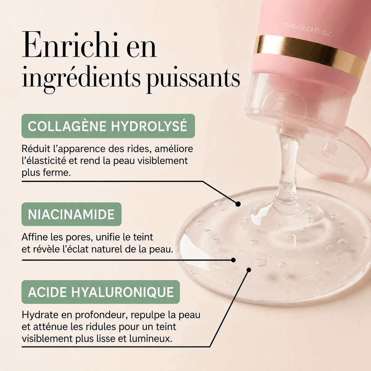 Masque au Bio-Collagène + Pinceau - Yunae Beauty CH