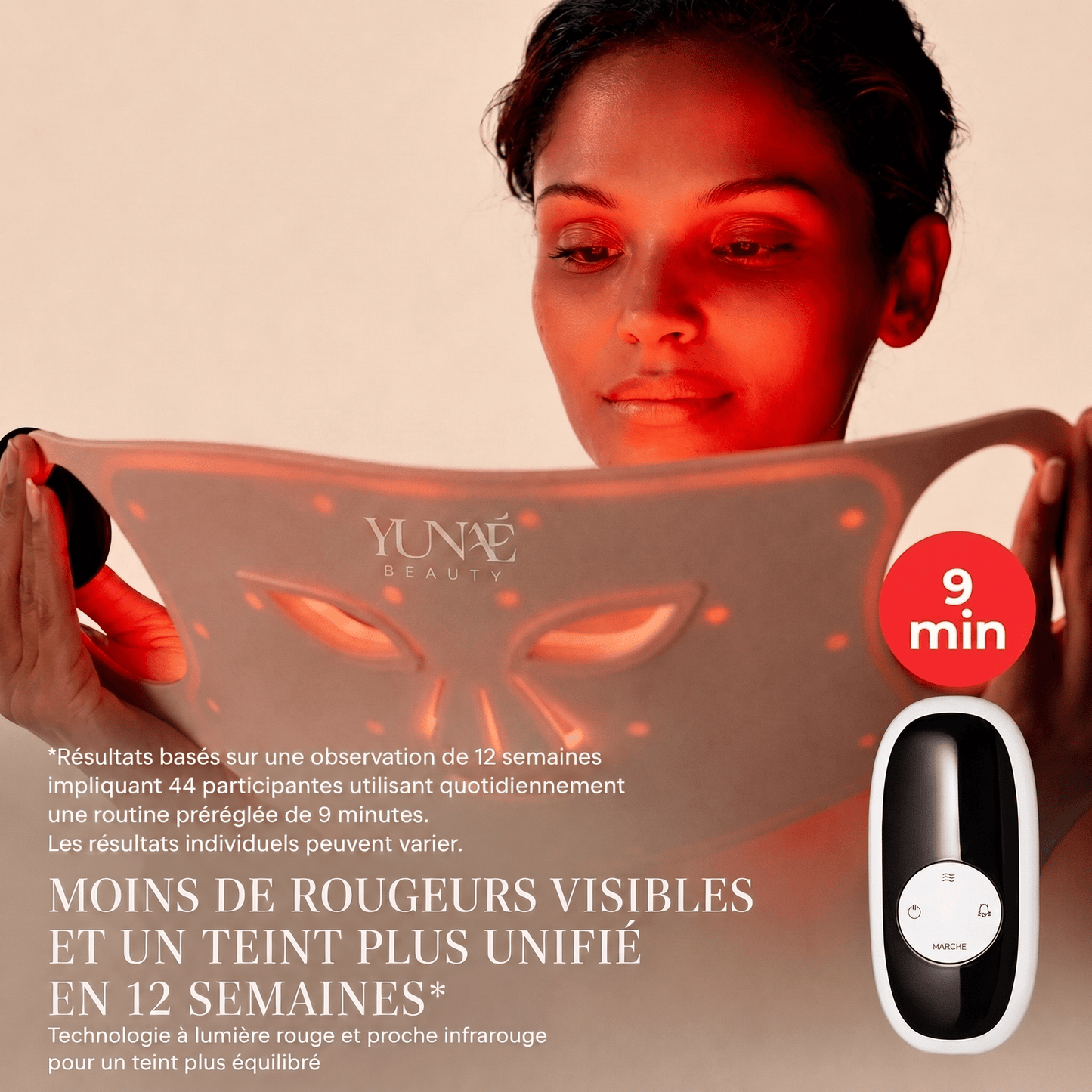 Masque thérapie LED - Yunae Beauty CH