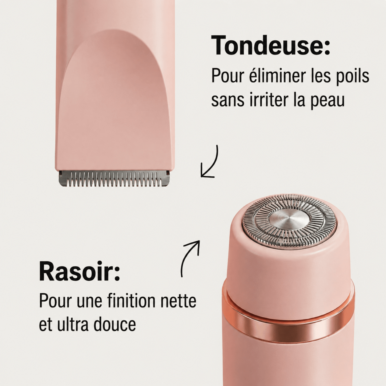 Rasoir 2 en 1 Maillot et Corps Yunaé™ - Yunae Beauty CH