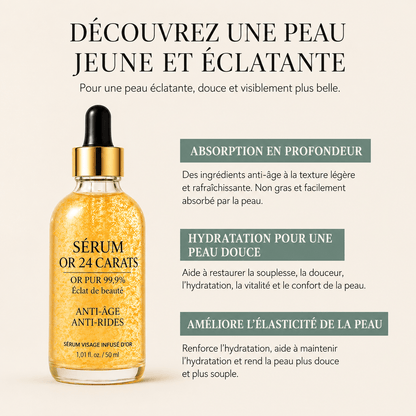 Sérum Or 24 Carats - Yunae Beauty CH