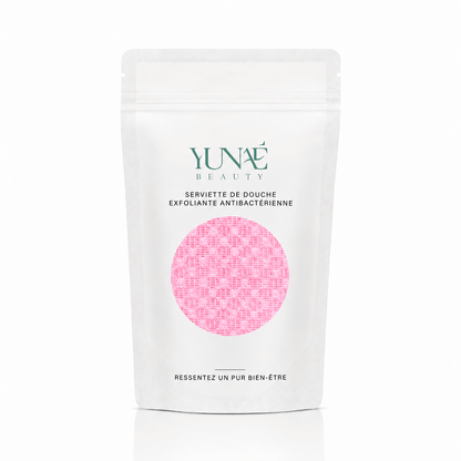 Serviette de Douche Exfoliante Antibactérienne Yunaé - Yunae Beauty CH