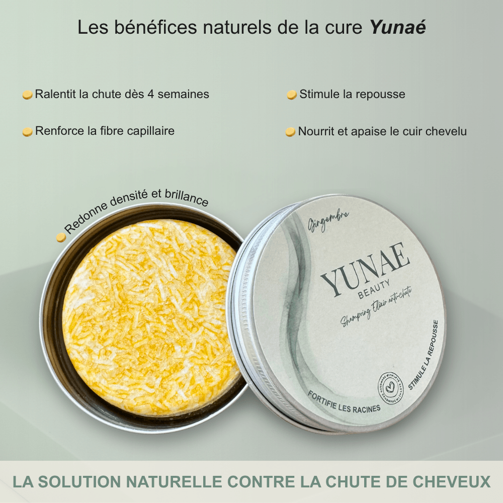 Shampoing élixir anti - chute - Yunaé Beauty CH