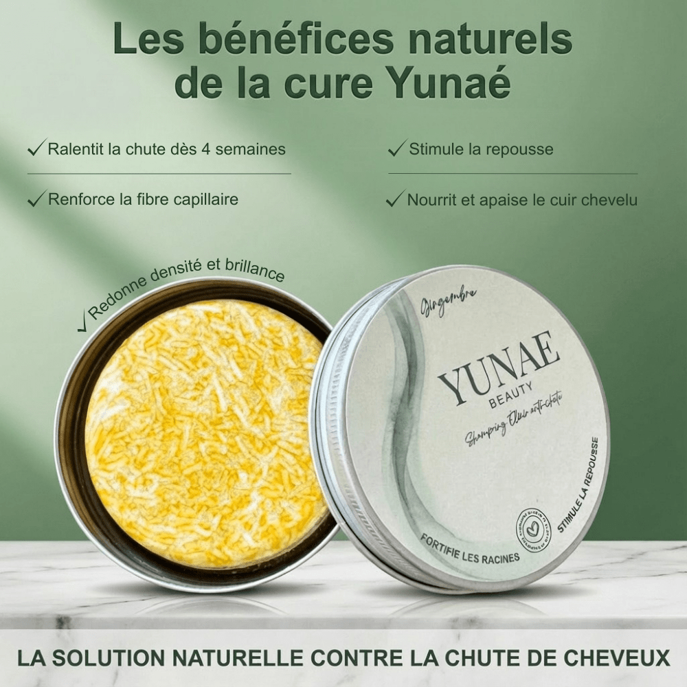 Shampoing Solide Anti - Chute — Élixir Concentré - Yunae Beauty CH