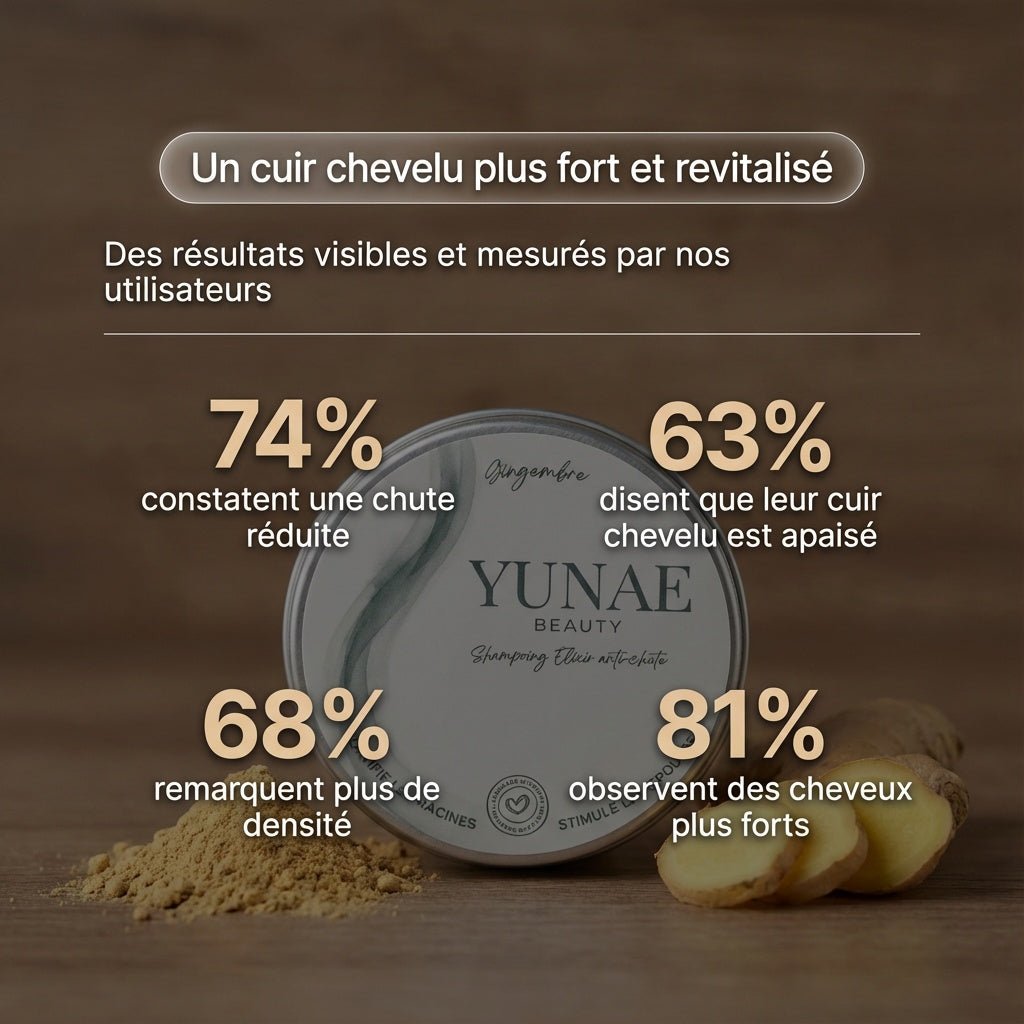 Shampoing Solide Anti - Chute — Élixir Concentré - Yunae Beauty CH