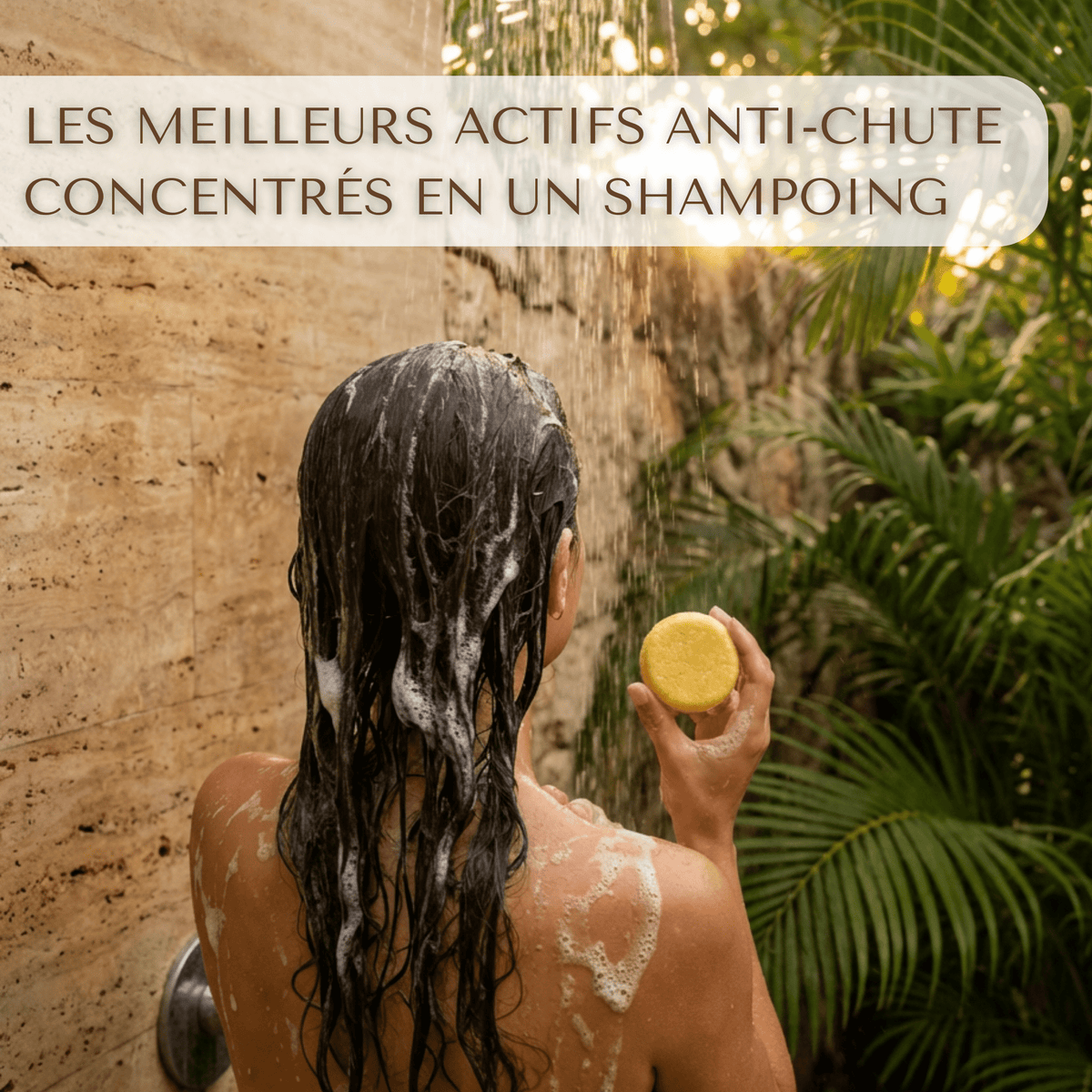 Shampoing Solide Anti - Chute — Élixir Concentré - Yunae Beauty CH