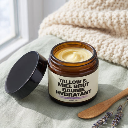 Tallow & Miel Brut Baume Hydratant - Yunae Beauty CH
