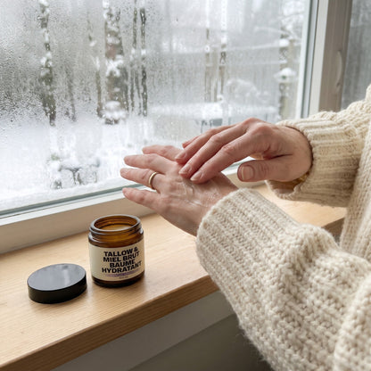 Tallow & Miel Brut Baume Hydratant - Yunae Beauty CH