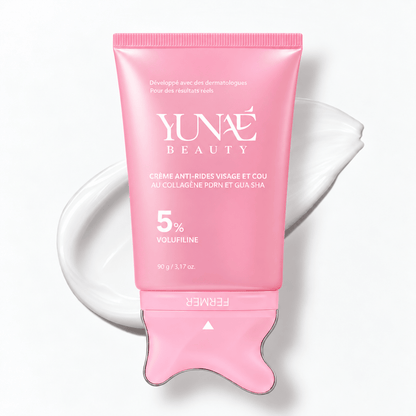 Yunaé Crème Anti-Rides Visage et Cou au Collagène PDRN et Gua Sha - Yunae Beauty CH